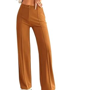 Elegant Brown Pantsuit for Women
